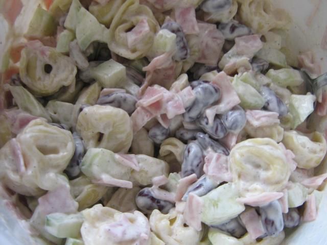 Sałatka z Tortellini z Serem