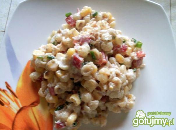 Sałatka z tuńczyka i kukurydzy