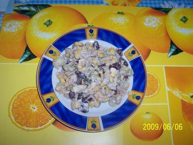 Salatka z tunczykiem