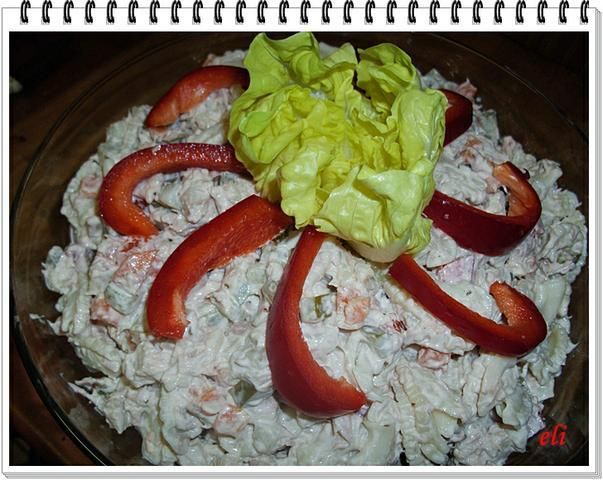 Sałatka z tuńczykiem Eli