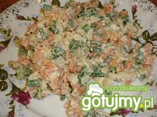 Sałatka z wędzonym łososiem 5 Sałatka z wędzonym łososiem 5