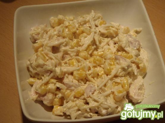 Sałatka z wędzonym udkiem i selerem Sałatka z wędzonym udkiem i selerem