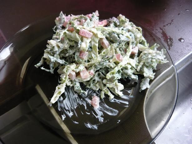Sałatka z włoskiej kapusty