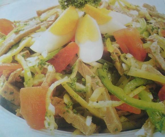 Sałatka z wołowiną Sałatka z wołowiną