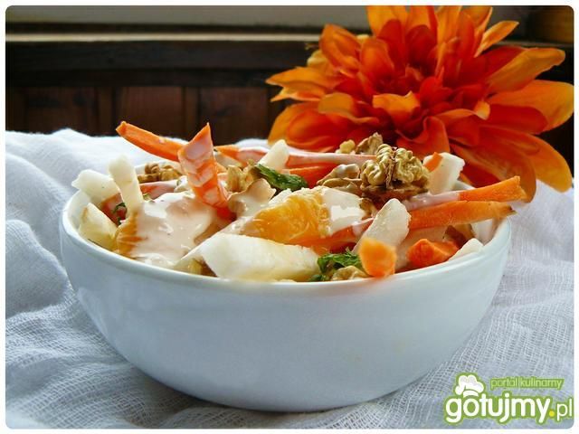 Sałatka z zapałkami