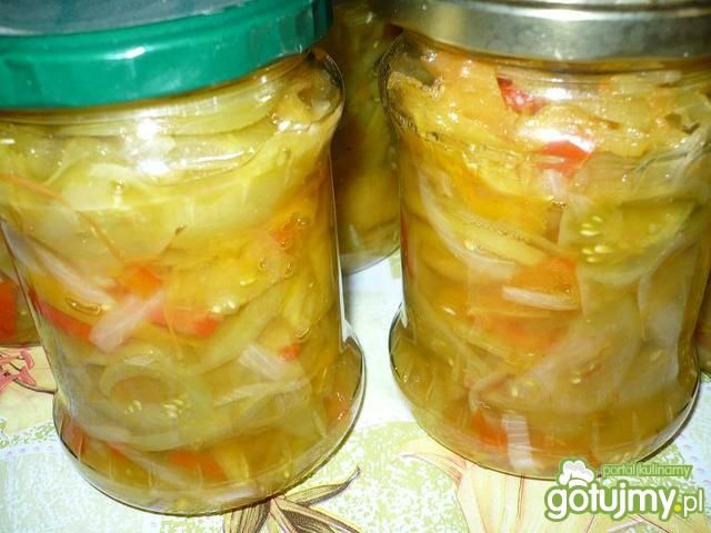 Sałatka z zielonych pomidorów 5