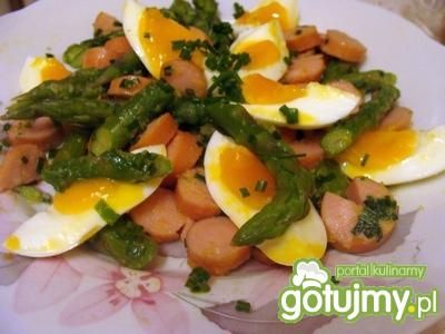 Sałatka z zielonych szparagów Sałatka z zielonych szparagów