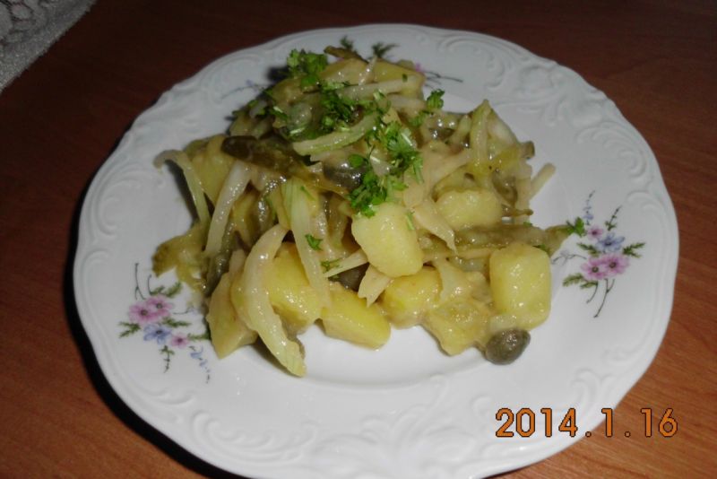 Sałatka z ziemniaków