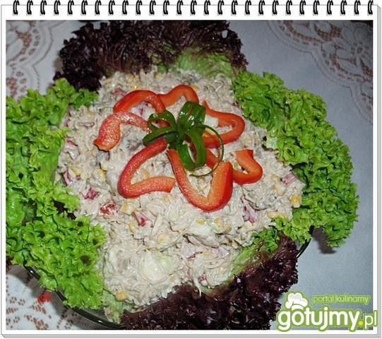 Sałatka z zupek chińskich 3 Eli