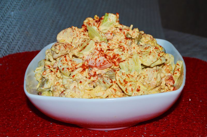 Sałatka z zupek chińskich