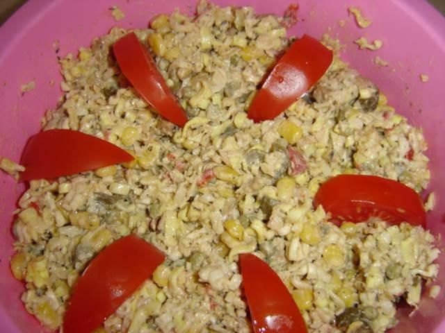 Sałatka z zupek chińskich wg Kamili