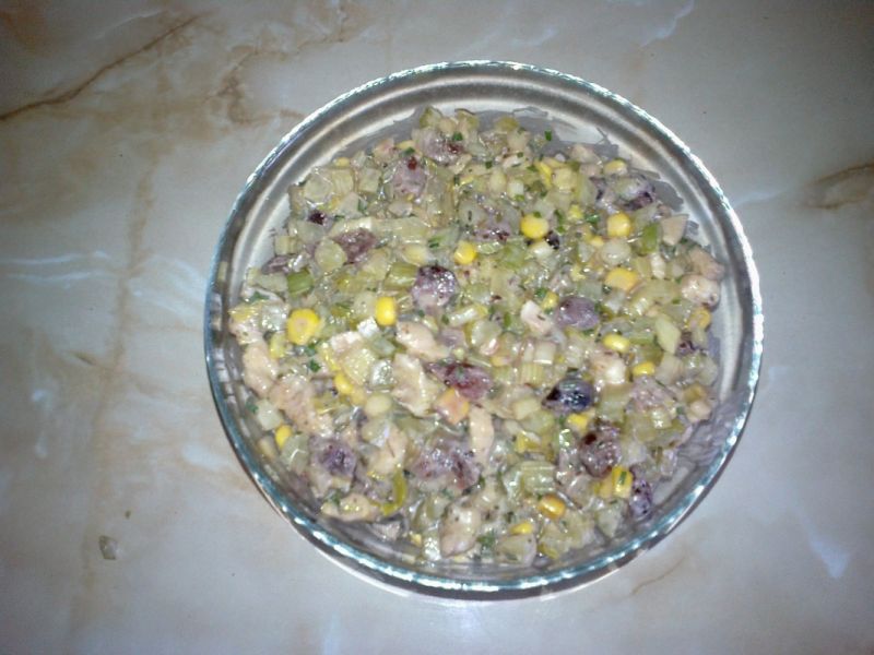 Sałatka z żurawiną