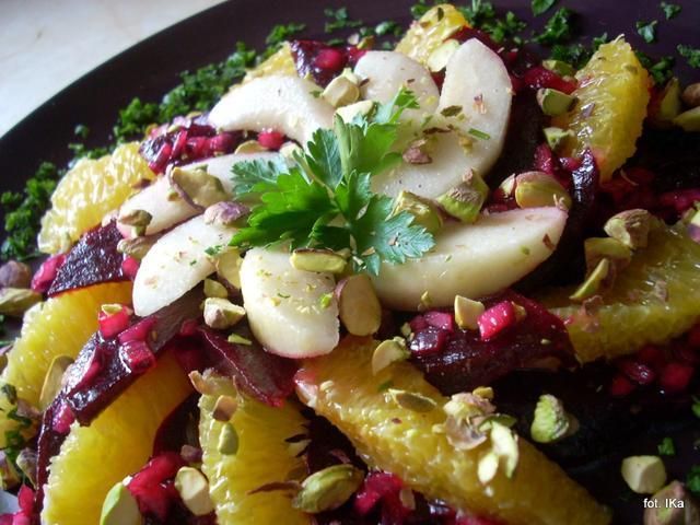 Sałatka zdrowa i kolorowa 