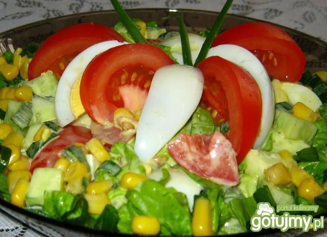 Sałatka ze sałatą Sałatka ze sałatą