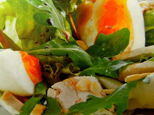 sałatka ze schabem w sosie balsamicznym