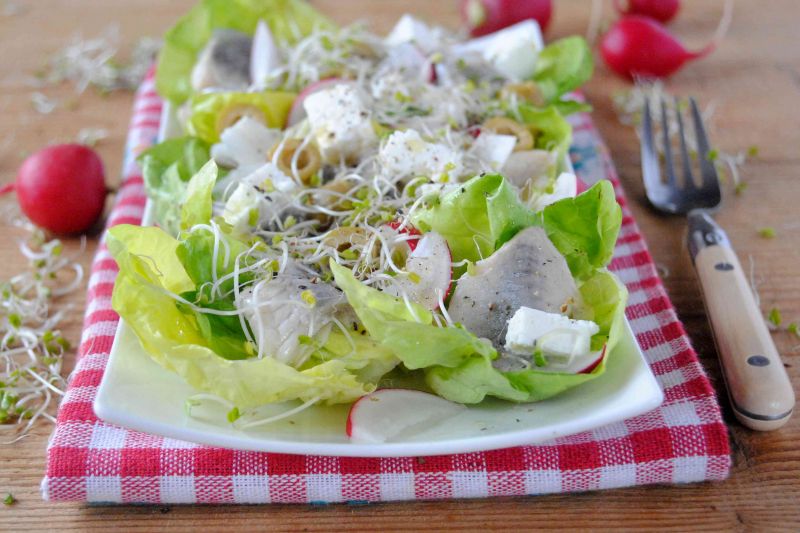 Sałatka ze śledziem w 5 minut