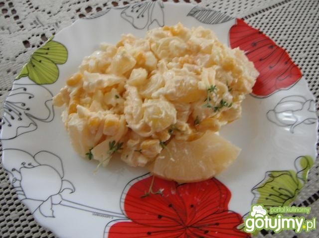 Sałatka ze slonecznikiem Sałatka ze slonecznikiem