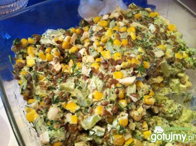 Sałatka ze słonecznikiem 3 Sałatka ze słonecznikiem 3