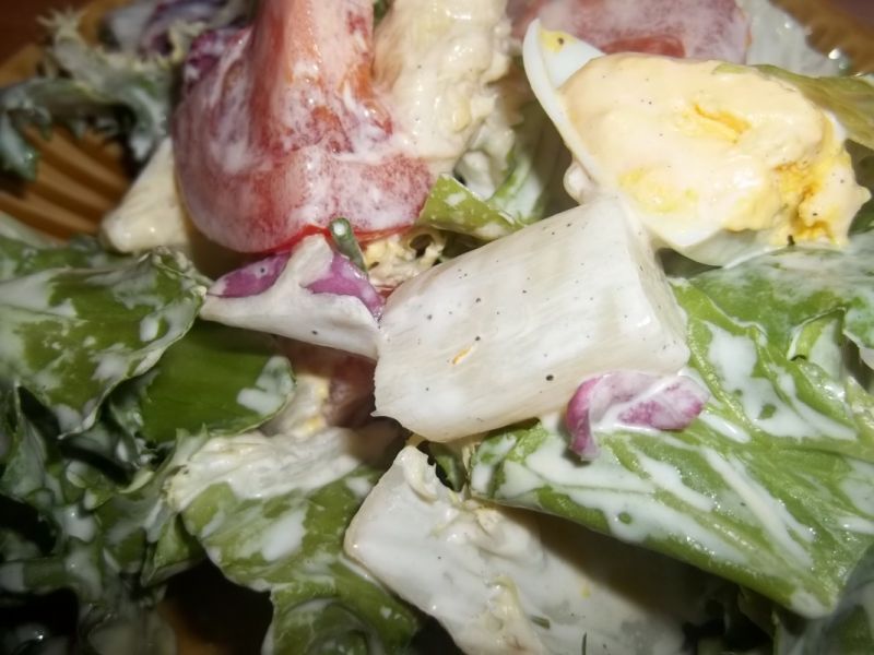 Sałatka ze szparagami II Sałatka ze szparagami II