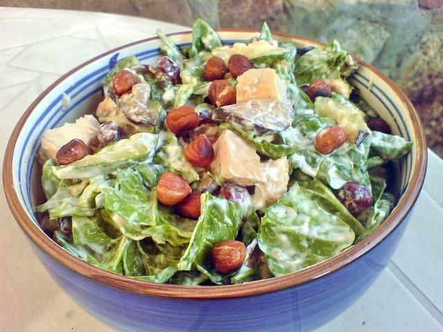 sałatka ze szpinaku