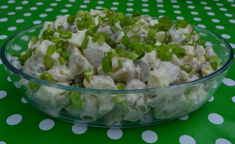 Sałatka ziemniaczana z bekonem