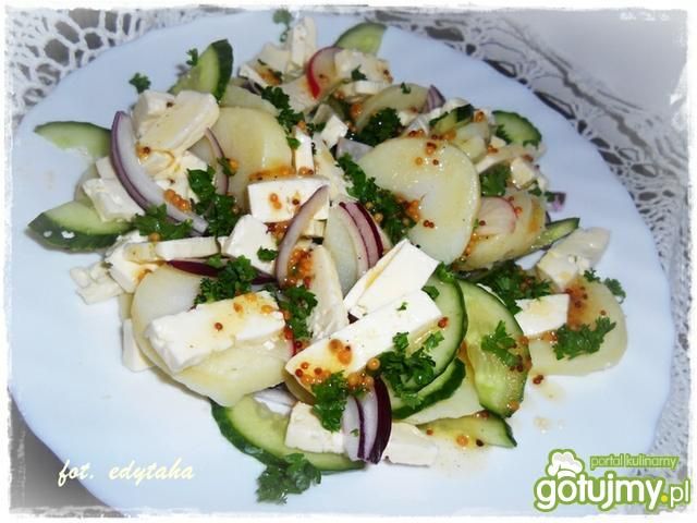 Sałatka ziemniaczana z bundzem Sałatka ziemniaczana z bundzem