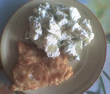 Sałatka ziemniaczana z koperkiem