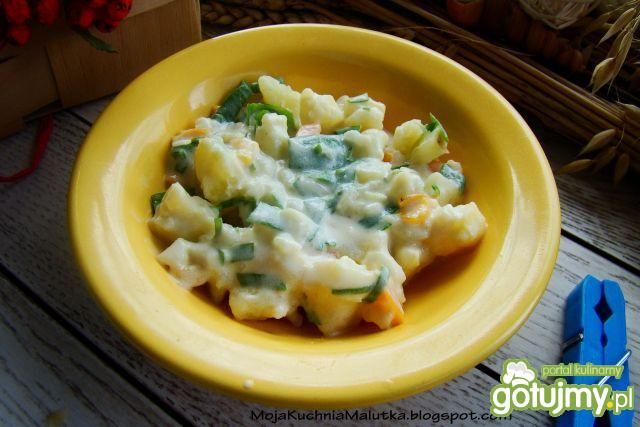 Sałatka ziemniaczana z szczypiorem 