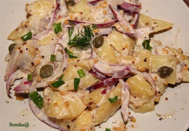 Sałatka ziemniaczana ze śledziami