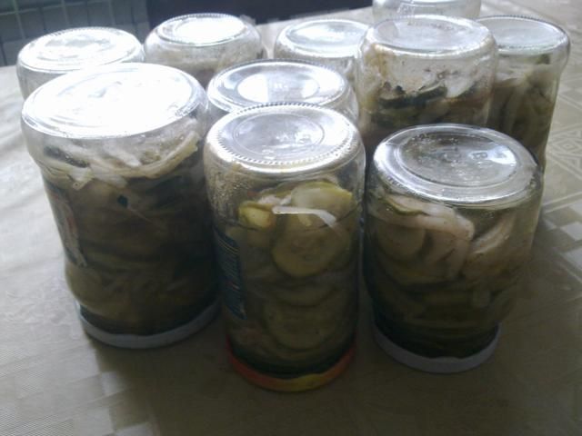 Sałatka zimowa z ogórków