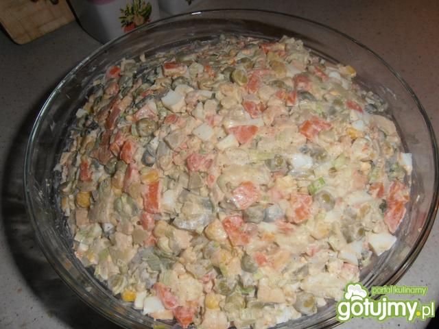 Sałatka zwyczajnie jarzynowa