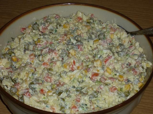 Sałatka zwykła jarzynowa