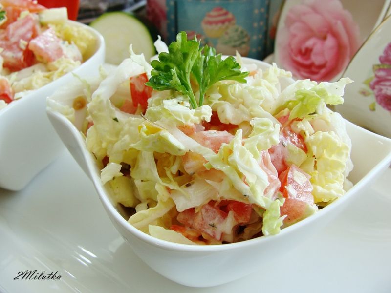 Sałatkowa odsłona kapusty pekińskiej