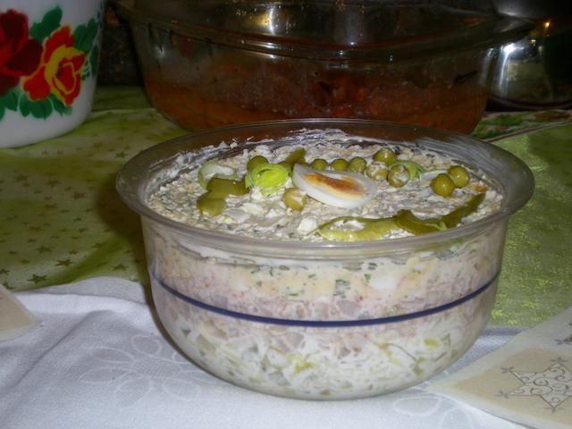 Sałatkowy tort Sałatkowy tort