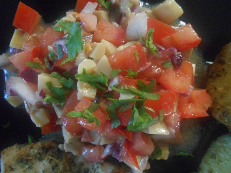 Salsa pomidorowo-pieczarkowa Salsa pomidorowo-pieczarkowa