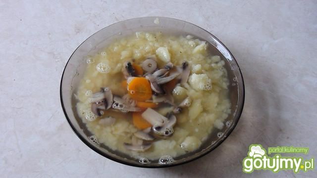 Samotna zupa pieczarkowa Samotna zupa pieczarkowa