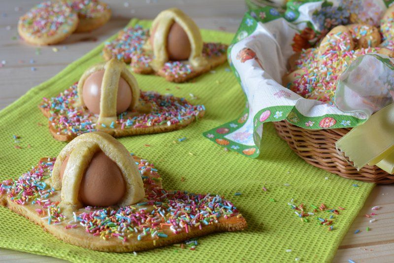 Scarcelle z Apulii, wielkanocne ciasteczka   Scarcelle z Apulii, wielkanocne ciasteczka