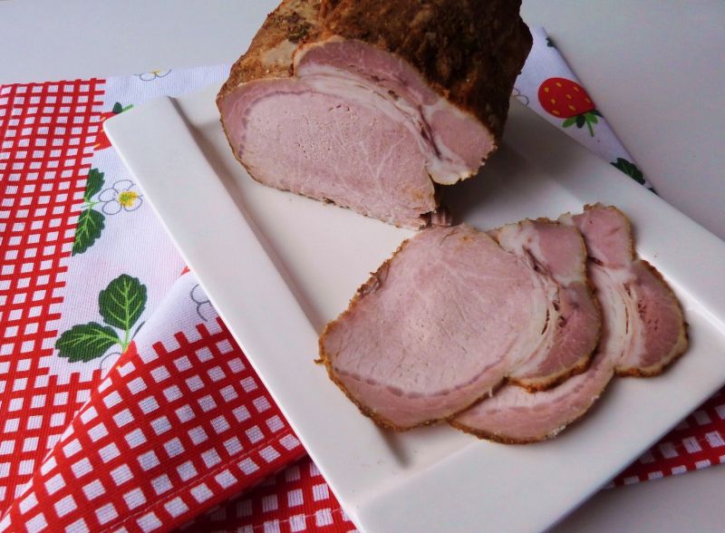 Schab czosnkowo-ziołowy Schab czosnkowo-ziołowy