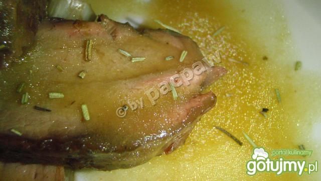 Schab dzika z łagodnym sosem whisky Schab dzika z łagodnym sosem whisky