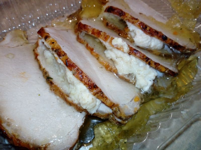 Schab faszerowany chrzanem w galarecie Schab faszerowany chrzanem w galarecie