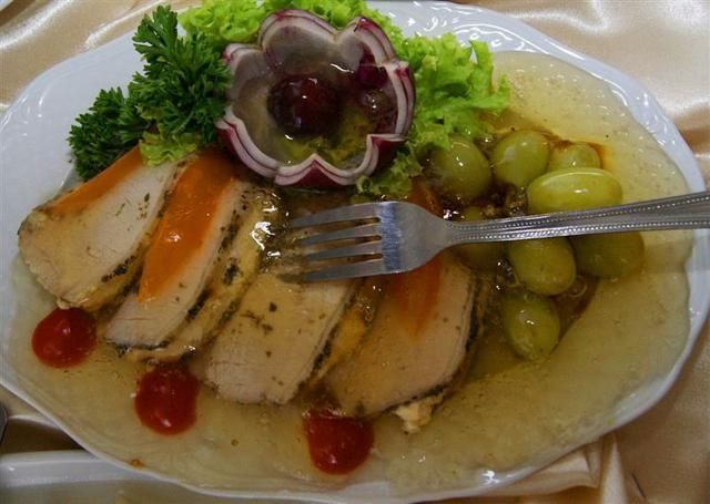 Schab faszerowany w galarecie 2 Schab faszerowany w galarecie 2