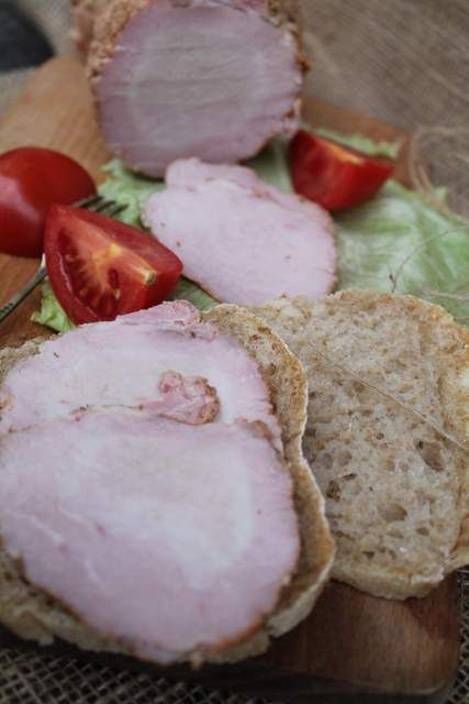 Schab gotowany w słoju