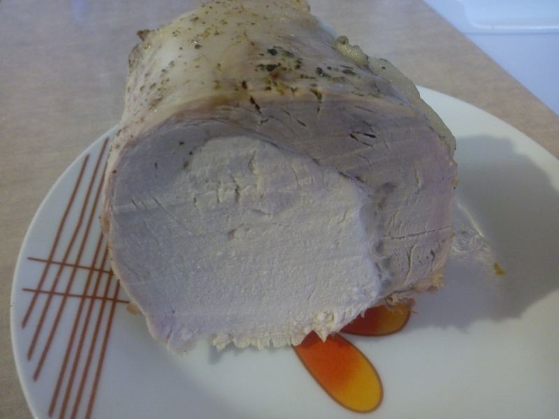 Schab gotowany z chrzanem Schab gotowany z chrzanem