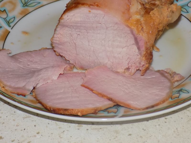 Schab marynowany gotowany w mleku