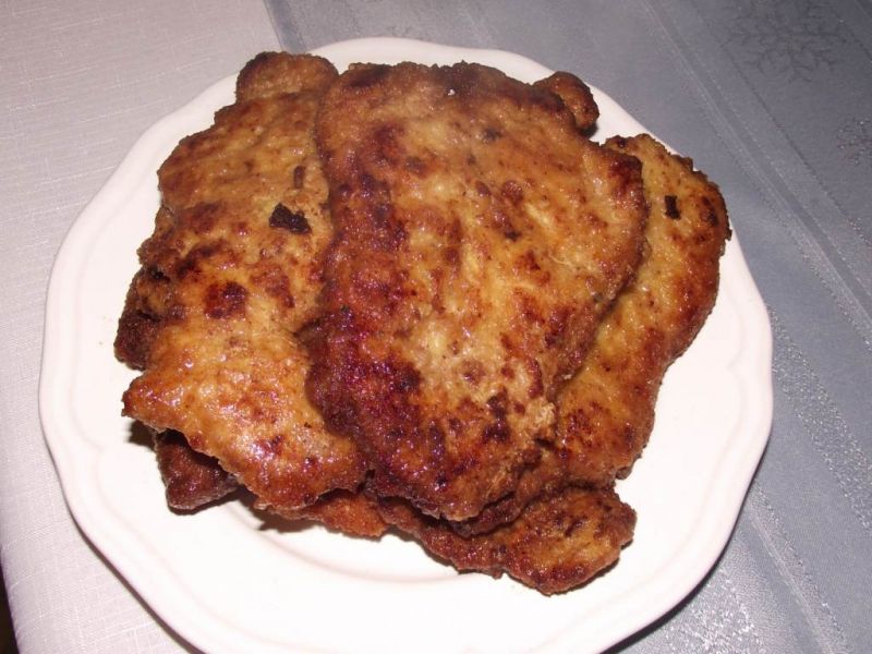 Schab marynowany smażony w klasycznej panierce  Schab marynowany smażony w klasycznej panierce
