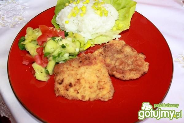 Schab  obtoczony w musztardzie 