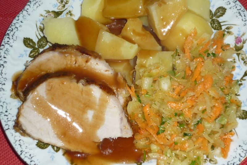 Schab pieczony na ostro Schab pieczony na ostro