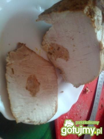 Schab pieczony nadziewany Schab pieczony nadziewany