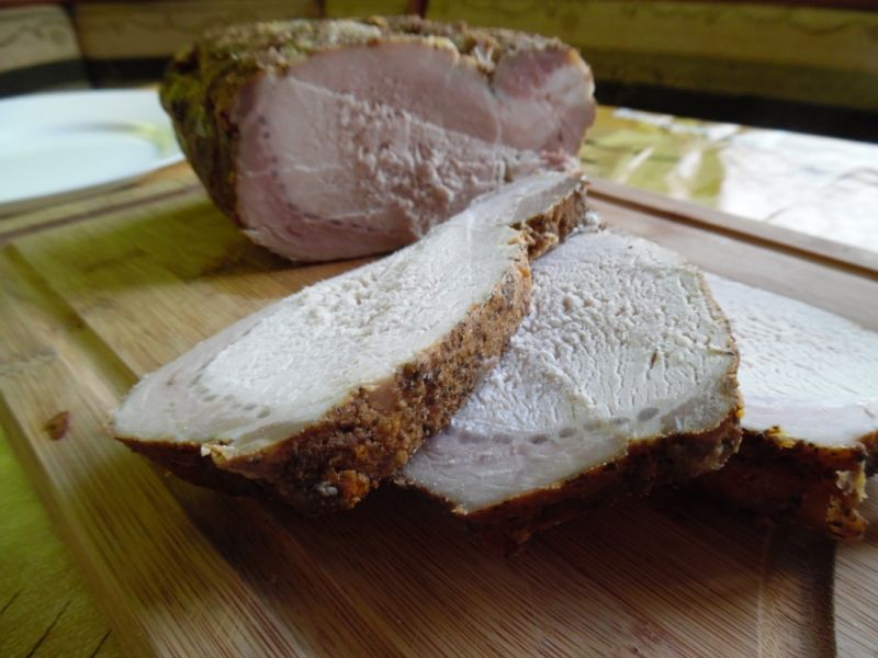 Schab pieczony w cydrze Schab pieczony w cydrze