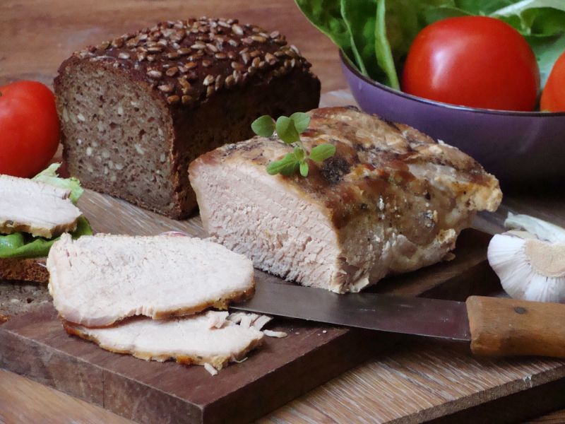 Schab pieczony w mleku